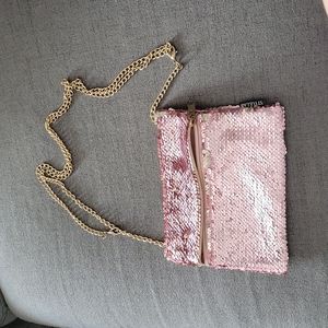 Sequin purse